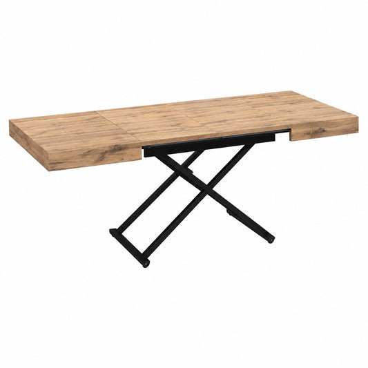 table-basse-retractable-en-chene-rustique-avec-pieds-en-metal-noir-extensible-de-120-a-220-cm-vjxeu11809vk