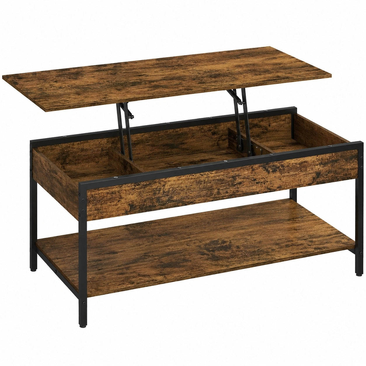 table-de-salon-relevable-avec-rangement-et-compartiments-caches-50-x-100-cm-marron-et-noir-yxblo11883ai